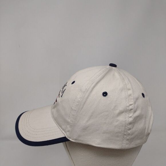 Alaska Snapback Hat Tan One Size Adjustable Embroidered 6 Panel Tonqass Cotton - Picture 3 of 8